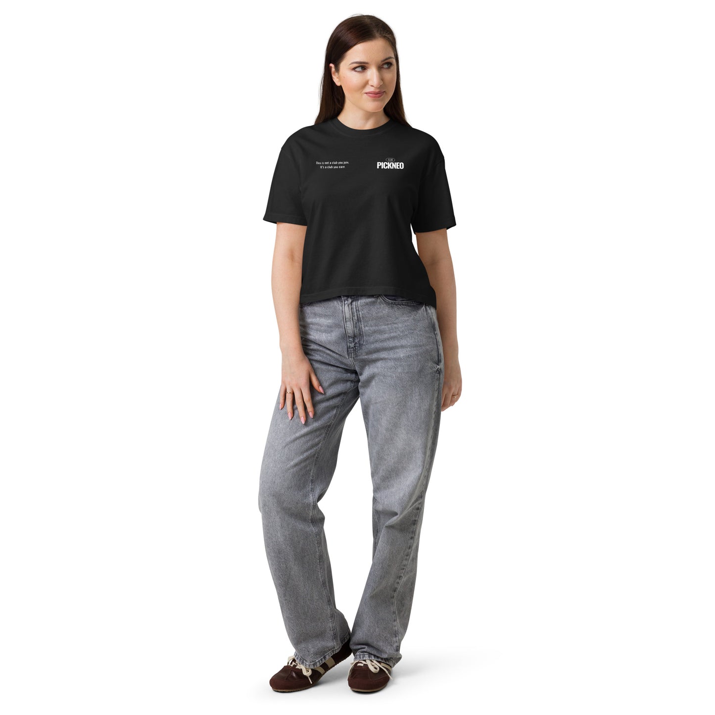 Boxy Fit Negra "CLUB" (320g)