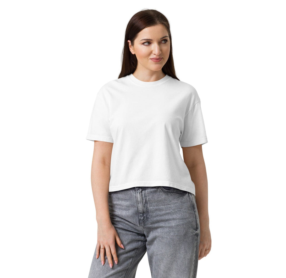 Boxy Fit Blanca "WARRIORS" (320g)