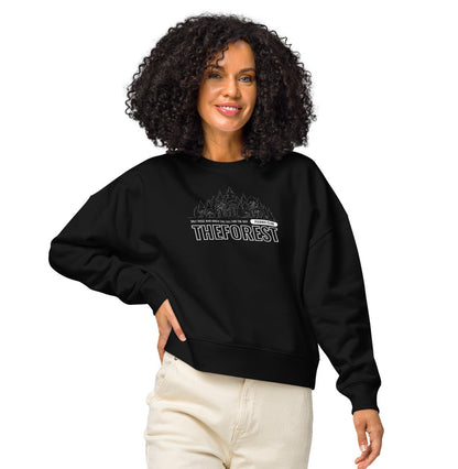 Sudadera Negra "FOREST" (420g)