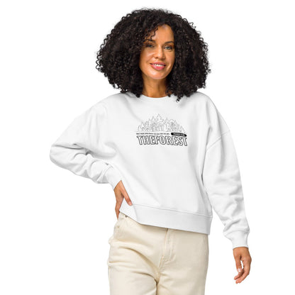 Sudadera Blanca "FOREST" (420g)